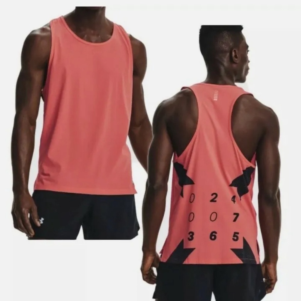 Under Armour mens run anywhere singlet size medium fitted no tags